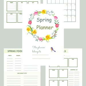 Simple Spting Planner