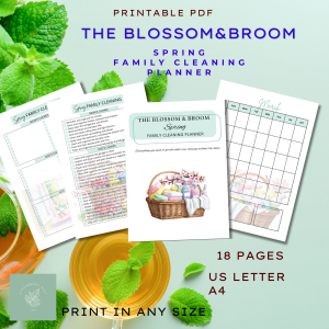 Spring Family Cleaning Planner