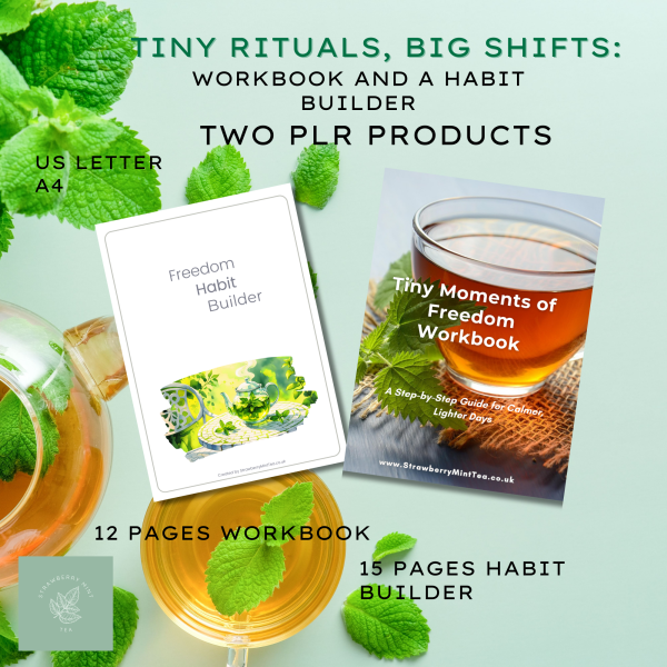 Tiny Rituals, Big Shifts: Freedom Habit Builder& Mindset Workbook Kit PLR