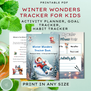 Winter wonder tracker for kids