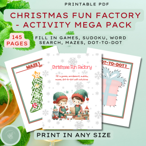 Christmas Fun Factory Activity Mega Pack