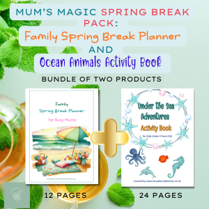 Mums Magic Bundle: travel planner and activity book