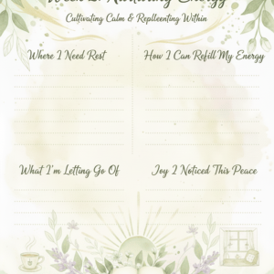 April Growth & Awakening Weekly Mini Journal - Image 3