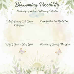 April Growth & Awakening Weekly Mini Journal - Image 4