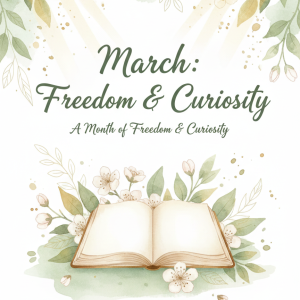 March Reset: A Mindful Freedom & Curiosity Mini Journal, Weekly Pages - Image 1