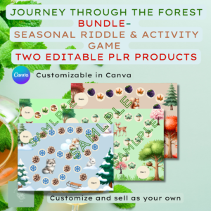 Forest Board Game PLR Bundle
