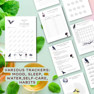 Consistently Cursed Dark Planner&Habit Tracker PLR - Image 4